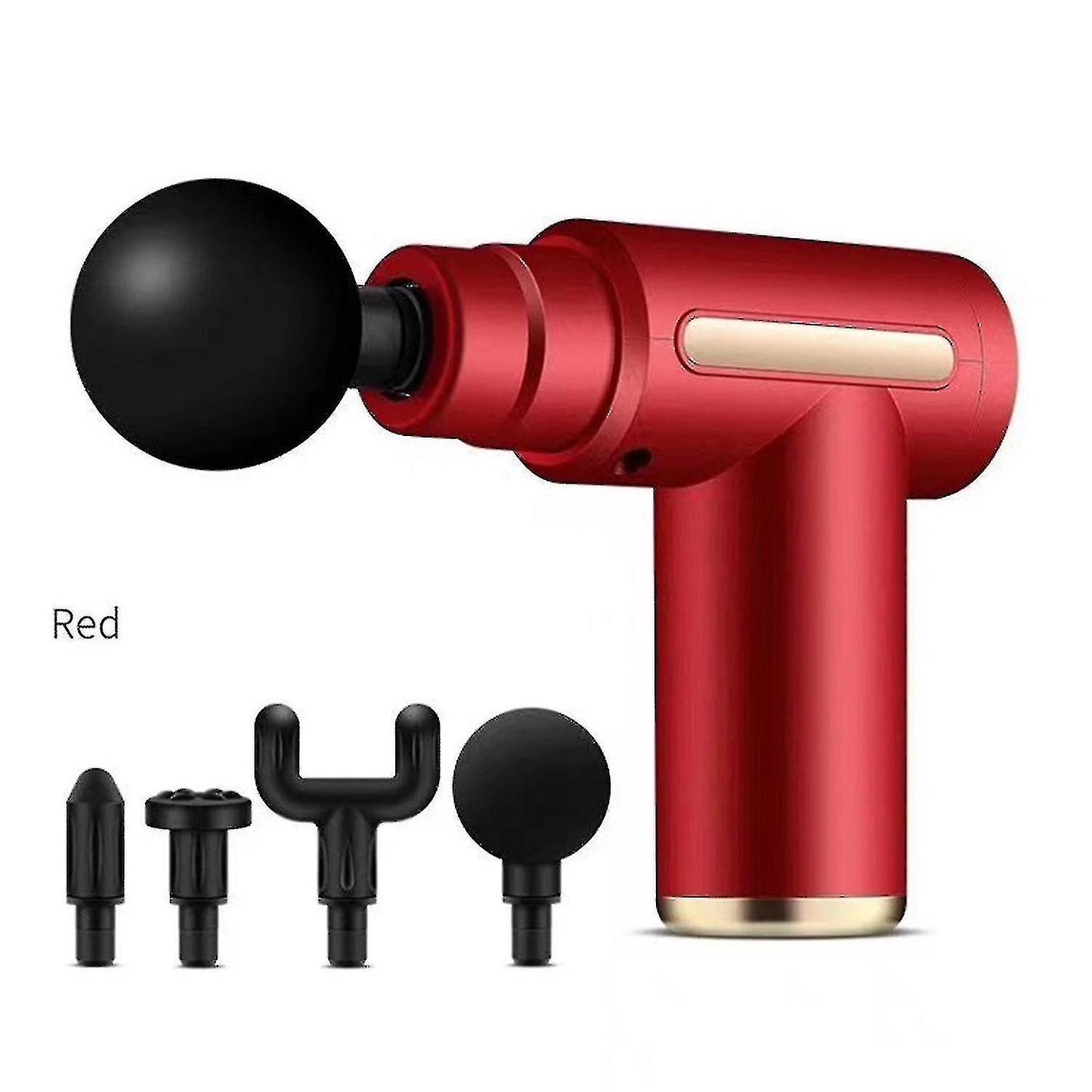 4 Heads Massage Gun Deep Tissue Handheld Percussion Muscle Percussion Massager