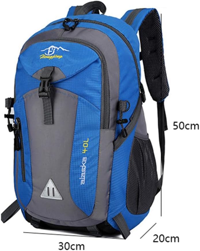 40L Waterproof Large Bag Backpack Camping Hiking Walking Travel Sport Rucksack