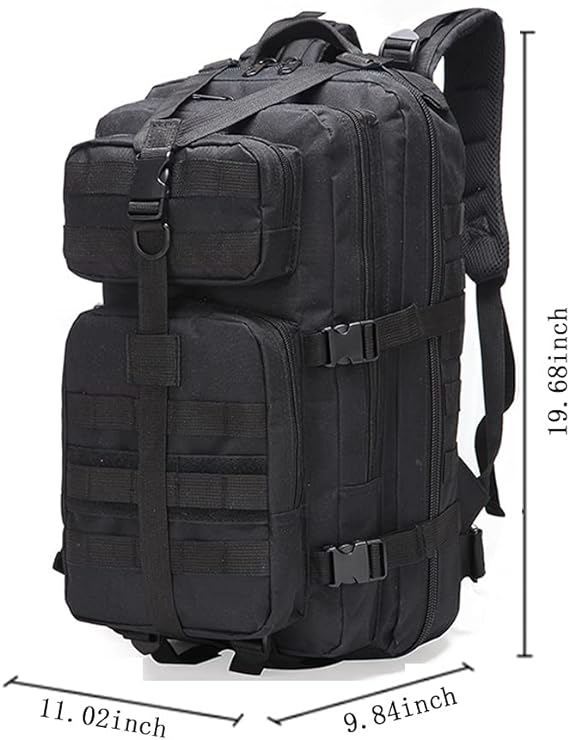 30L Military Tactical Army Backpack Rucksack Camping Hiking Trekking