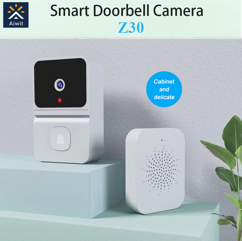 Smart Wireless WiFi Video Doorbell Phone Camera Door Bell Ring Intercom Security