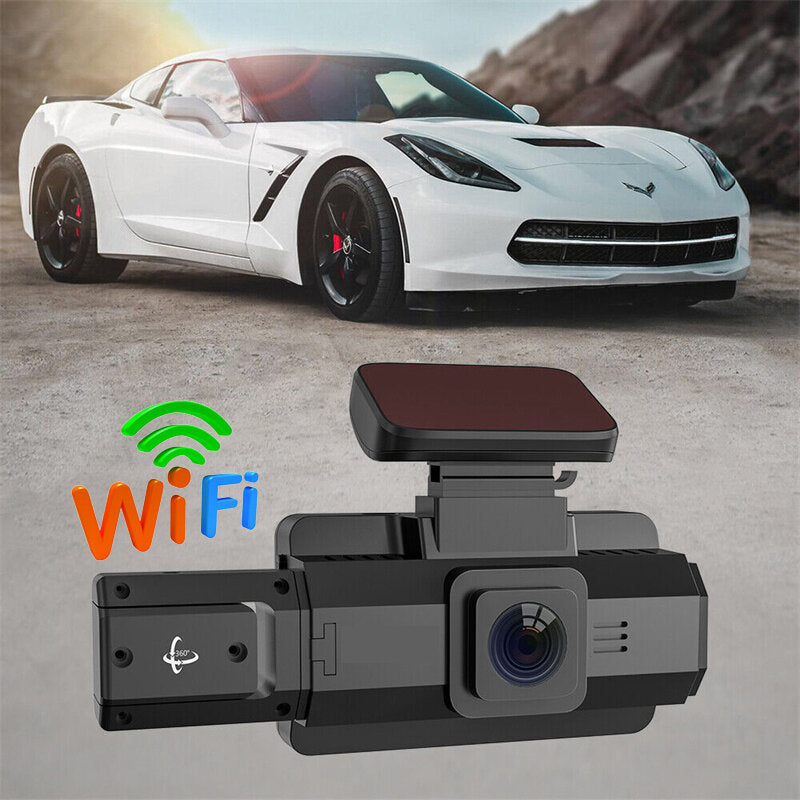 Wifi Car Dash Cam 1080P HD Camera Motion Detection Parking Monitoring Car DVR