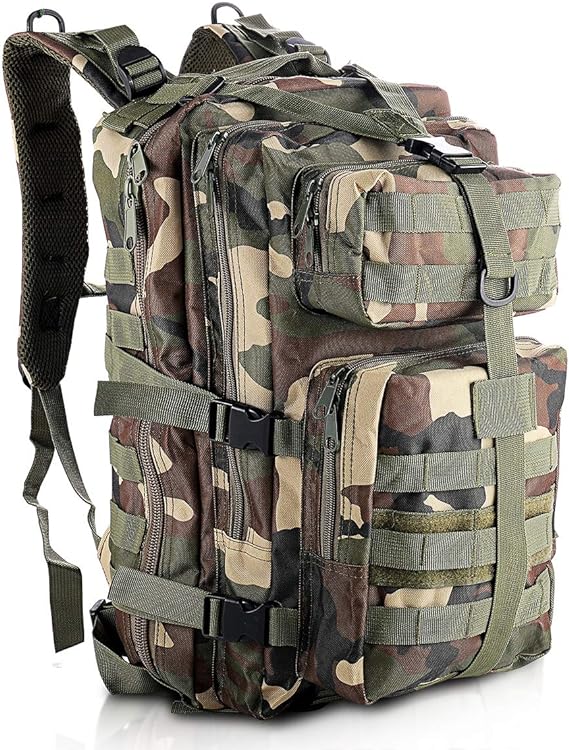 30L Military Tactical Army Backpack Rucksack Camping Hiking Trekking