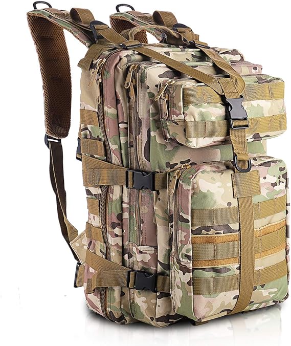 30L Military Tactical Army Backpack Rucksack Camping Hiking Trekking