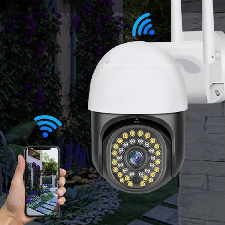 5MP PTZ Wireless Camera Outdoor WIFI IP CCTV Security Camera Smart IR HD