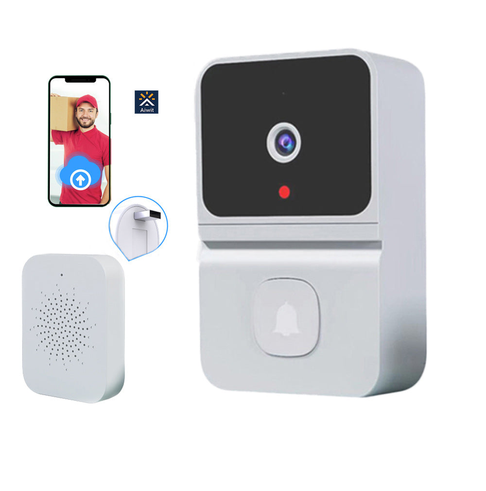 Smart Wireless WiFi Video Doorbell Phone Camera Door Bell Ring Intercom Security