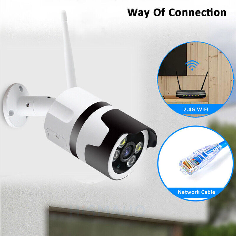 1080P Wireless Wifi IP Camera Night Vision Smart Outdoor Home Security Camera