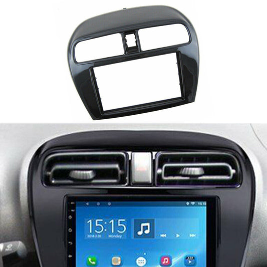 9" Android Car Stereo with fascia frame for Mitsubishi Mirage plus MP5 CarPlay Rear Camera