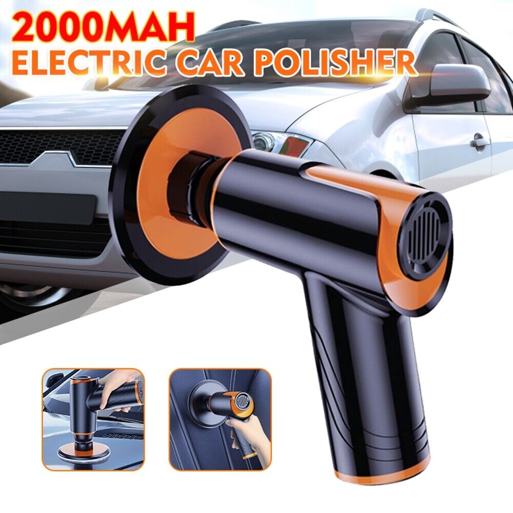 Car Polishing Machine Electric Wireless Polisher Rechargeable Auto Waxing Tools