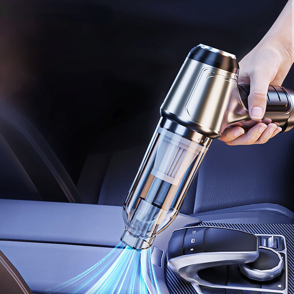 Powerful Car Vacuum Cleaner Wet/Dry Cordless Strong Suction Handheld Cleaning