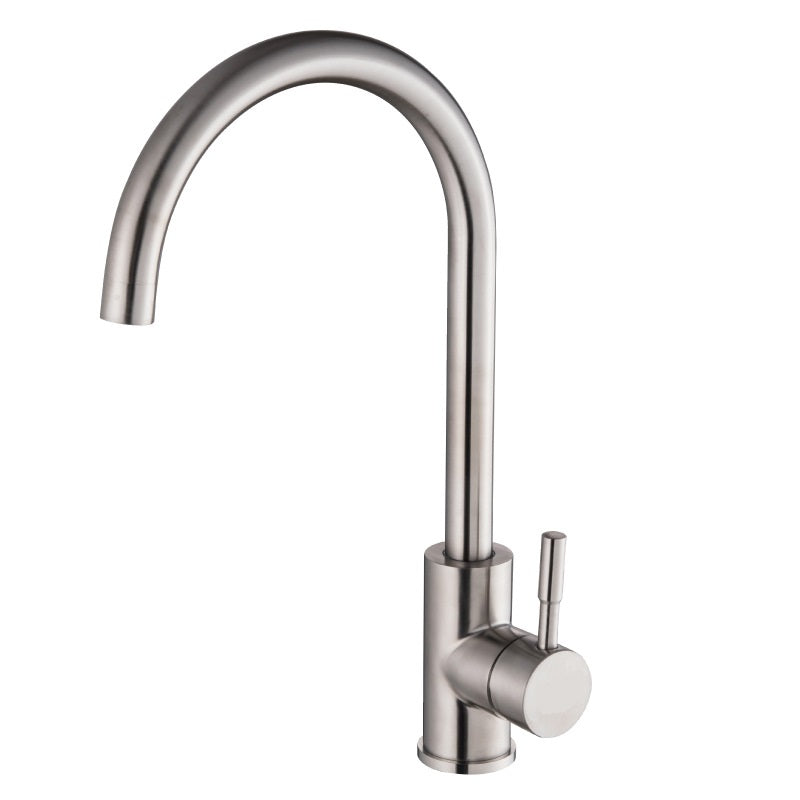 Modern Kitchen Sink Taps Mono Basin Mixer Single Faucet Chrome Tap