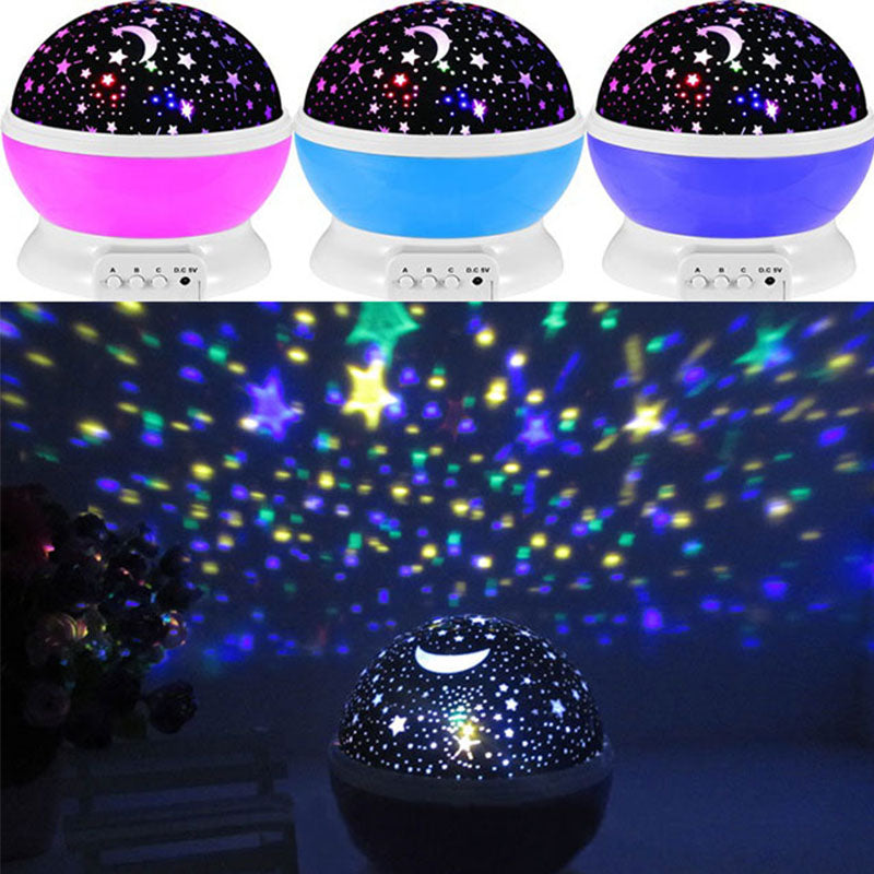 LED Cosmos Master Star Projector Baby Nursery Children Room Night Lighting Lamp