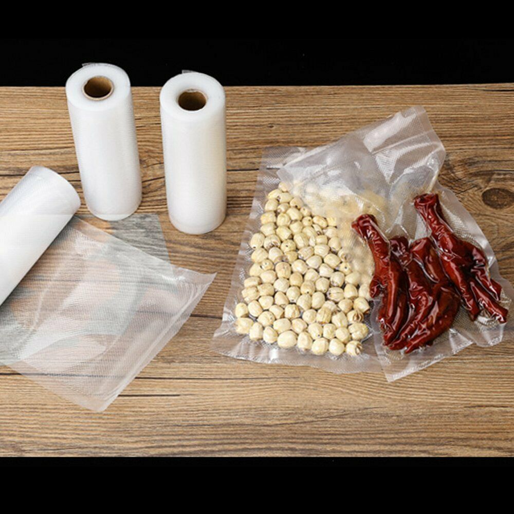 Food Vacuum Sealer Bags Rolls Vaccum Food Saver Storage Embossed Seal Bag Pack