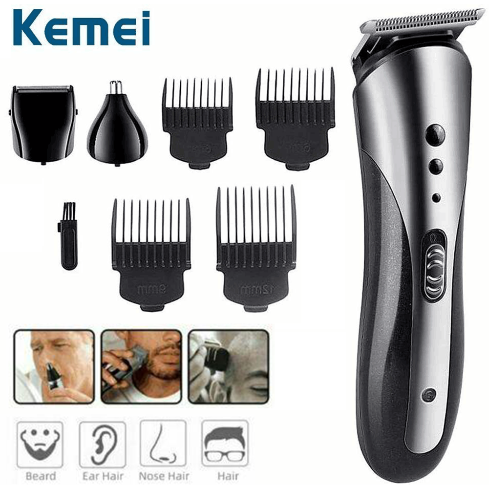 Rechargeable Hair Clipper Electric Shave Machine Razor Trimmer Haircut Set