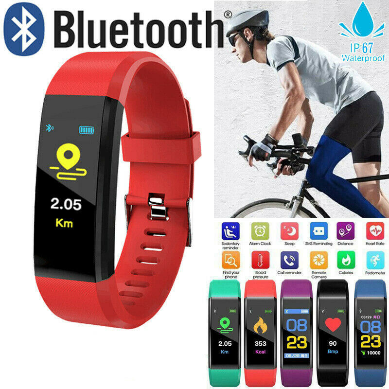 Smart Watch Fitness Activity Tracker Step Fit Bluetooth Sport Android iPhone