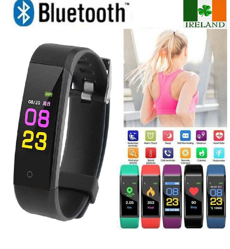 Smart Watch Fitness Activity Tracker Step Fit Bluetooth Sport Android iPhone