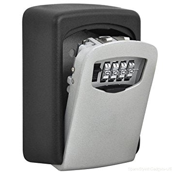 Safe Box Outdoor 4 Digit High Security Wall Mounted Key Code Lock Storage