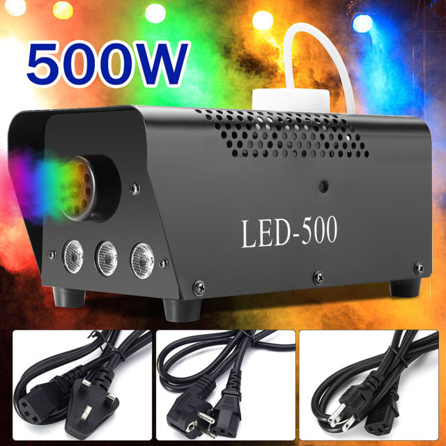 Smoke Fog Effect Machine Fogger 500 W Halloween DJ Stage Disco Party