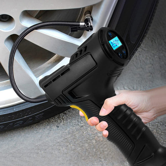 Cordless 12V Electric Car Tyre Inflator Pump Portable Tire Air Compressor Pump