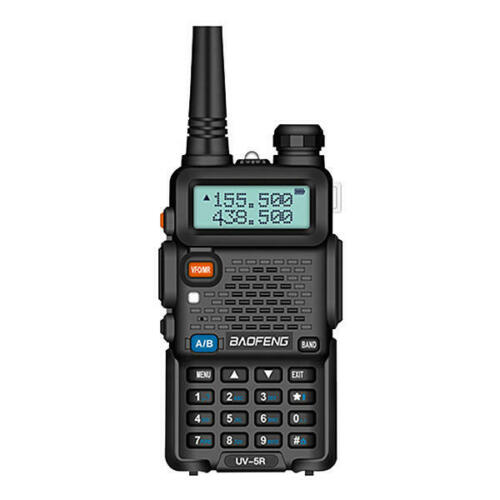 BAOFENG UV-5R Dual-Band Walkie Talkie Long Range FM Two Way Radio + Headsets