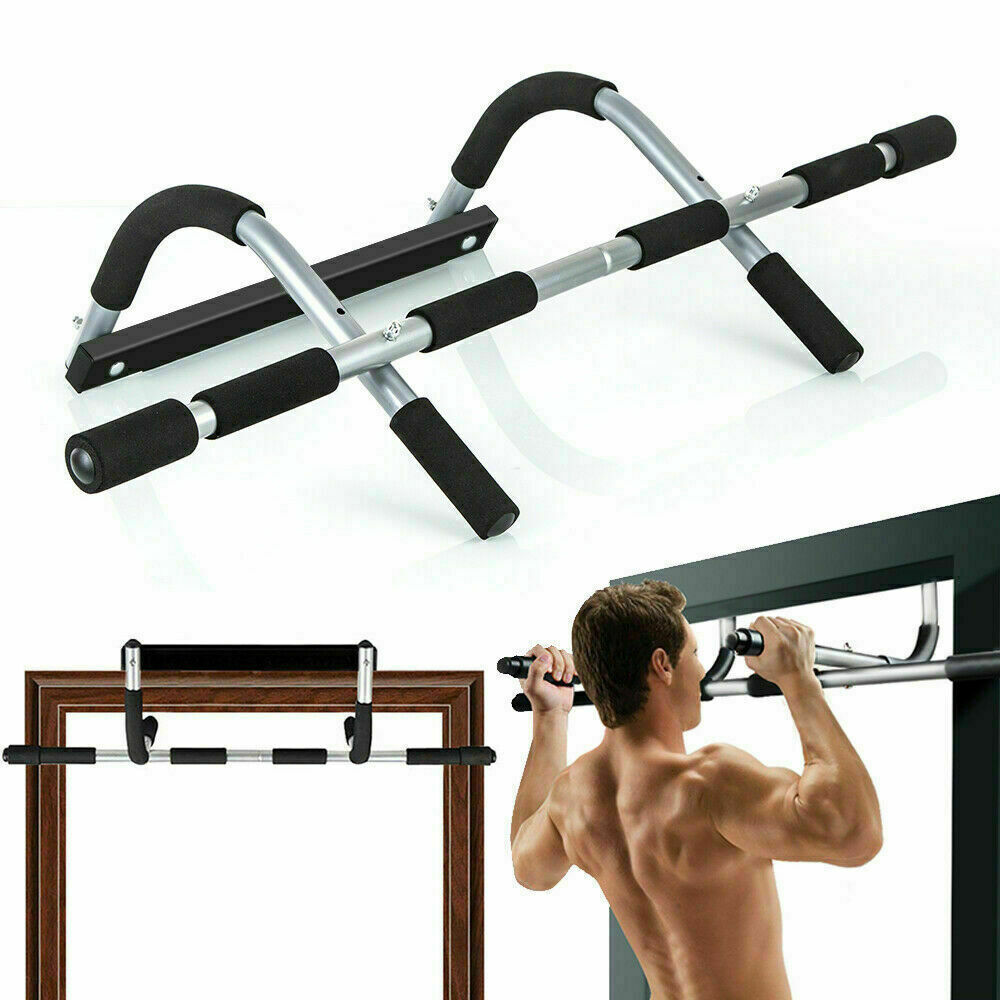 Gym Fitness Bar Chin Up Pull Up Strength Situp Dips Exercise Workout Door Bars