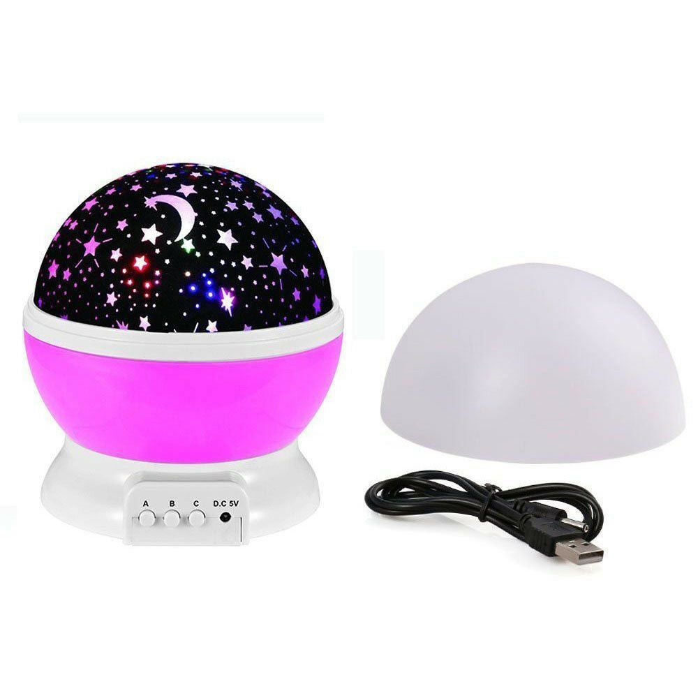 LED Cosmos Master Star Projector Baby Nursery Children Room Night Lighting Lamp