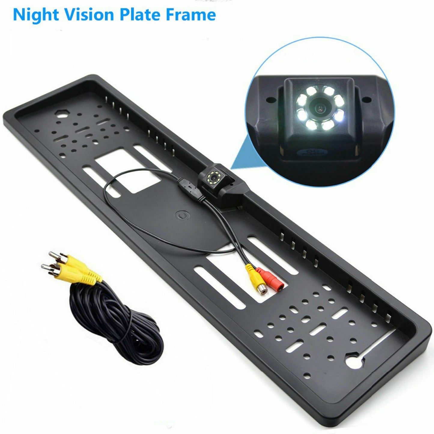 170° Car Rear View Reversing HD Camera Back Up Parking Number Plate Night Vision