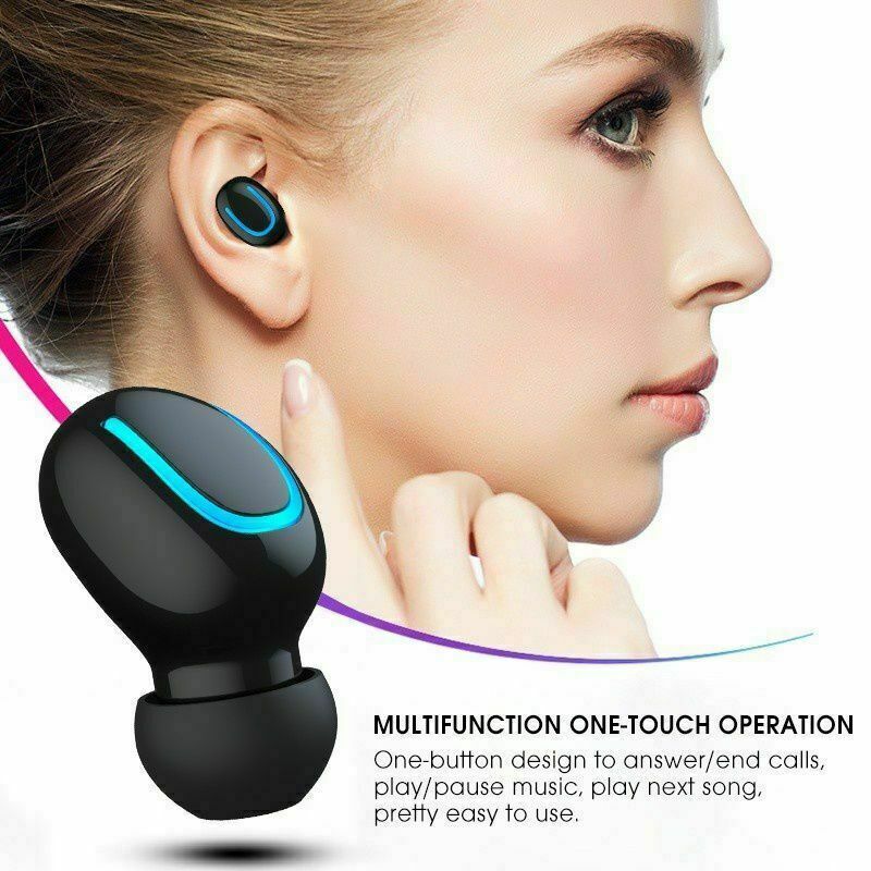 Mini Wireless Bluetooth Earphones Android iPhone Headphones Earbuds Ear Pods Earpiece