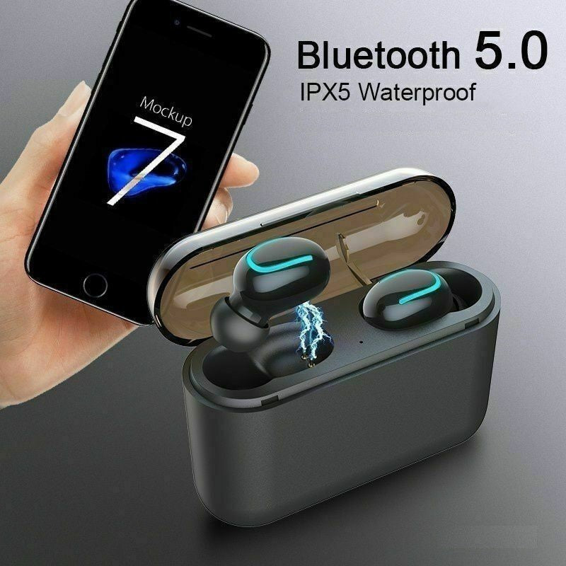 Mini Wireless Bluetooth Earphones Android iPhone Headphones Earbuds Ear Pods Earpiece