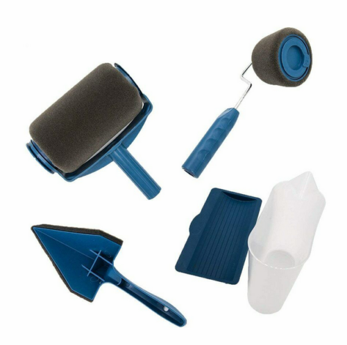 Paint Roller Brush Set Runner Pro Handle Household Use Wall Edger Painting