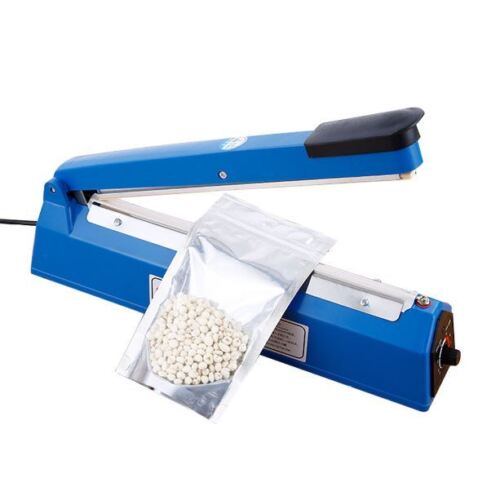 Impulse Heat Sealer Plastic Bag Film Sealing Machine Metal ABS 200mm