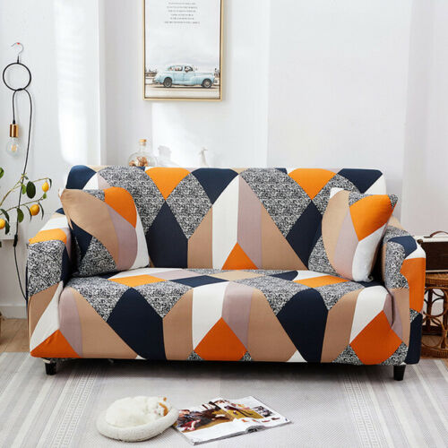 1/2/3 Seater Elastic Sofa Covers Slipcover Settee Stretch Floral Couch Protector